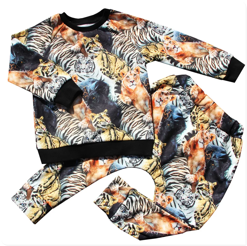 Комплекты одежды для мальчиков 2018 комплекты из блузки с длинным рукавом и