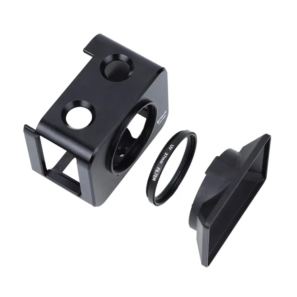 PULUZ Алюминиевый сплав защитный чехол для Sony RX0 II камера клетка и 37 мм УФ фильтр