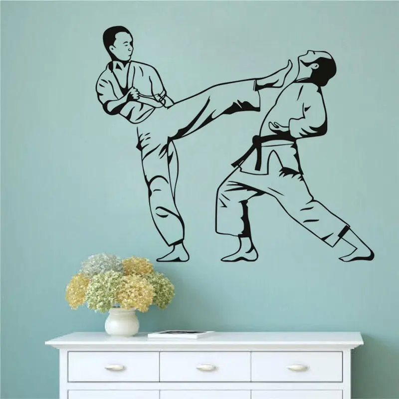 Боевые искусства стены Стикеры s виниловые наклейки в виде Фотообоев c