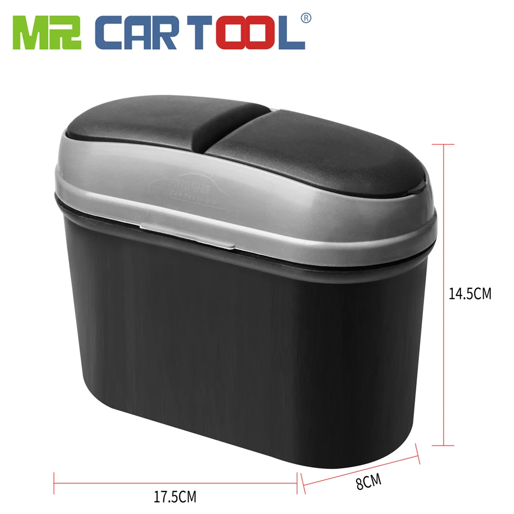 Mr Cartool автомобильный мусорный бак Авто Мини банки ящик чехол держатель крюк