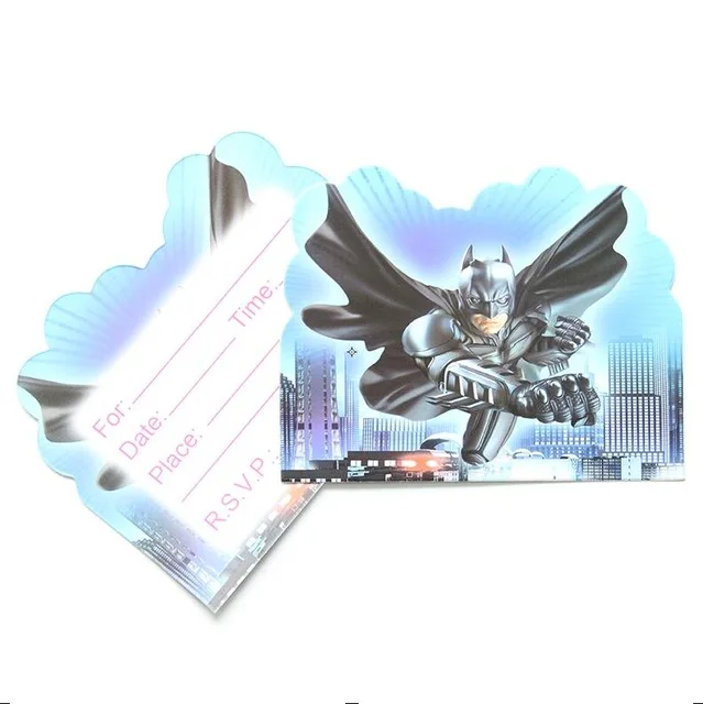 Card X 10 1 Набор бумажных баннеров 10 шт Малые флаги Бэтмен мультфильм тема 2,5 м баннеры дети день рождения праздник украшения товары для взрослых - Цвет: Card X 10