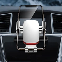 metal gravity car mount cd slot car phone holder adjustable aluminum alloy for iphone samsung mobile cell phone