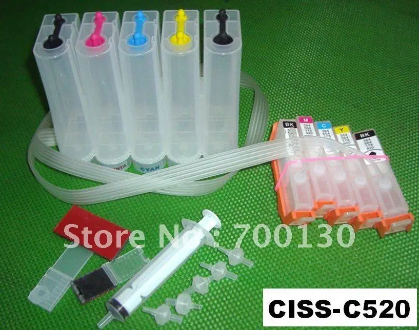 RCC370-6) многоразовый картридж чернильный картридж для Canon PIXMA MG7730 MG6930 MG 7730 6930(шесть цветов в том числе GY) BK C M Y GY
