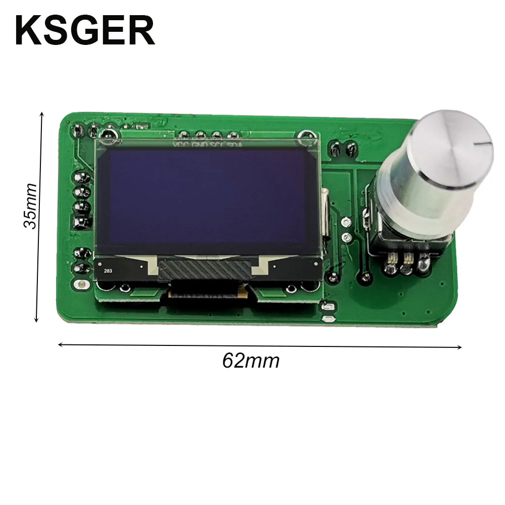 KSGER фена SMD паяльная станция OLED контроллер DIY наборы электроинструментов сушилка держатель для распайки Сварочные насадки 700 Вт