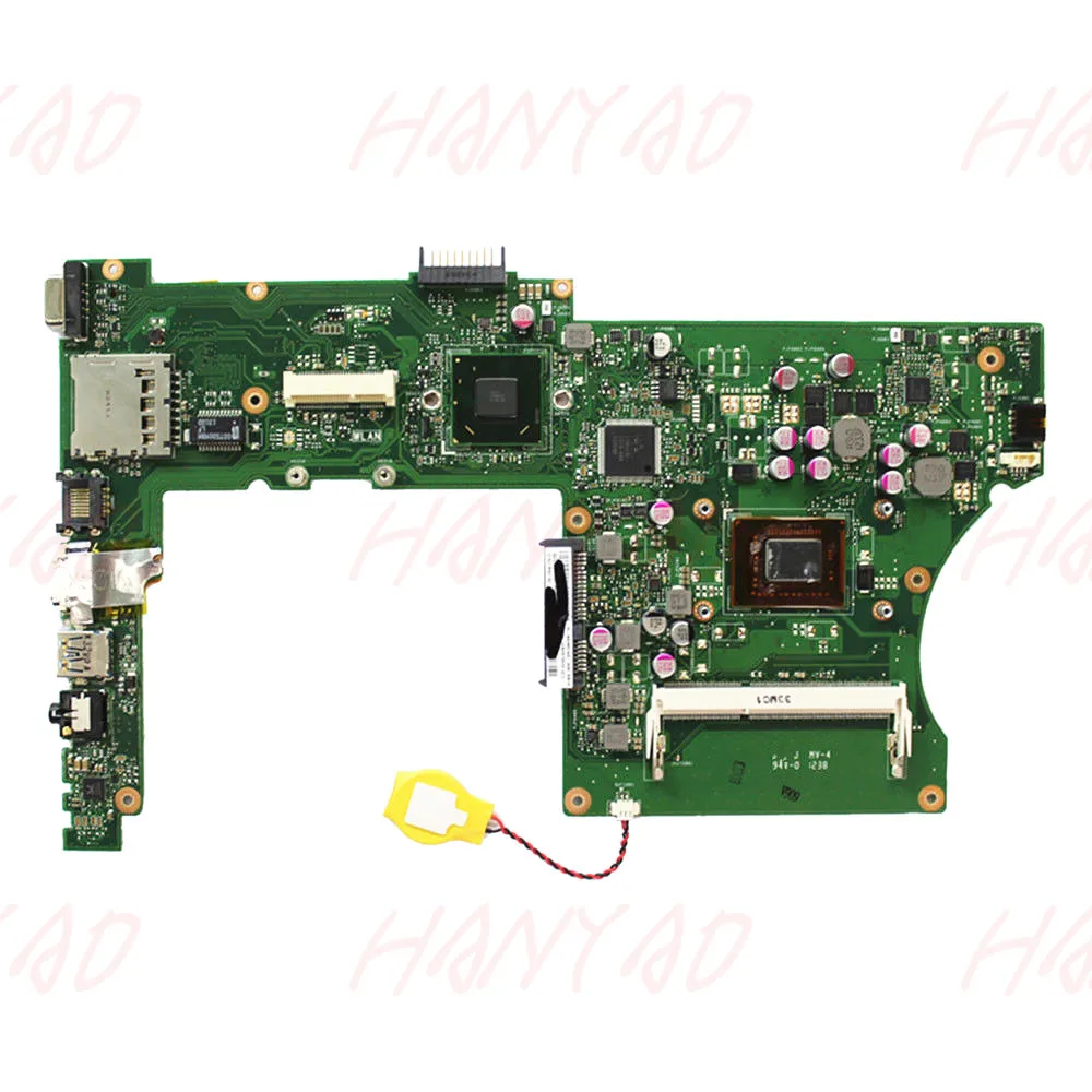 Материнская плата для ноутбука ASUS X501A DDR3 HM76 60 NN0MB1102 X401A REV2.0|Материнские платы