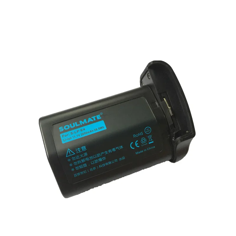 SOULMATE LP-E4 LPE4 литиевая батарейка LPE 4 цифровая камера для Canon EOS-1D Mark III 1Ds 1D mark