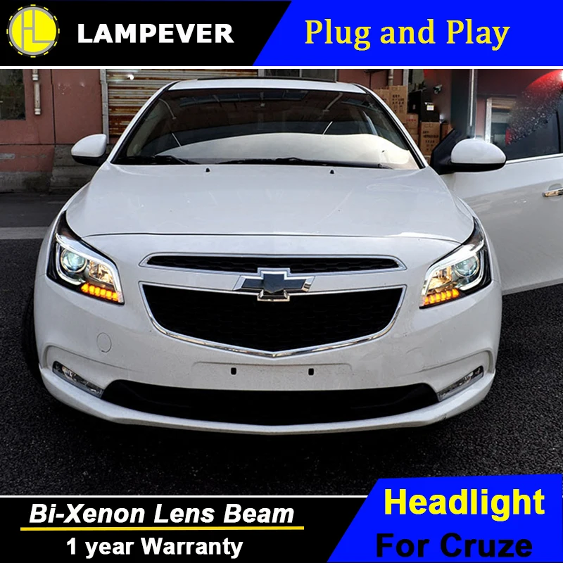 Автомобильные фары Lampever для классического Chevrolet Cruze светодиодсветодиодный