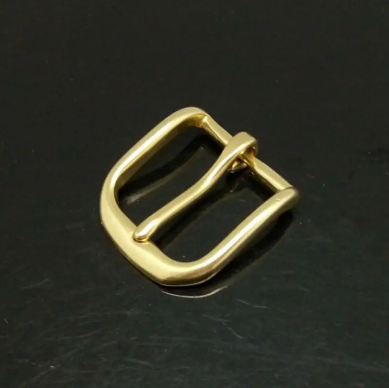 

Фурнитура «сделай сам» для кожевенного ремесла Классическая стильная Пряжка из твердой латуни для ремня 30 мм латунные аксессуары для кожи ...