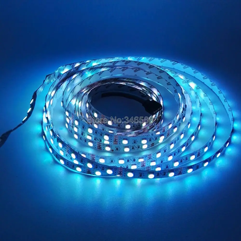Светодиодная лента 60 светодиодов/м 12 В 5050 RGB в пост. Тока|rgb led strip light|5050 rgbled light |