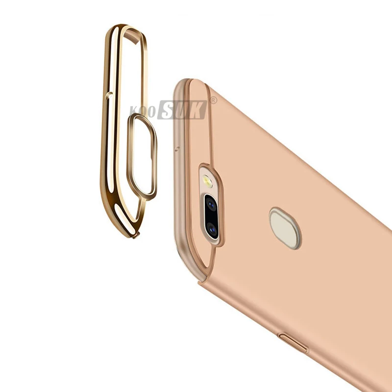 Oneplus 5T A5010 Phone case For One Plus 5t 1+5 T 6.01inch Original Gold Plated Back Cover Full Protect PC Hard Shell New Coque | Мобильные
