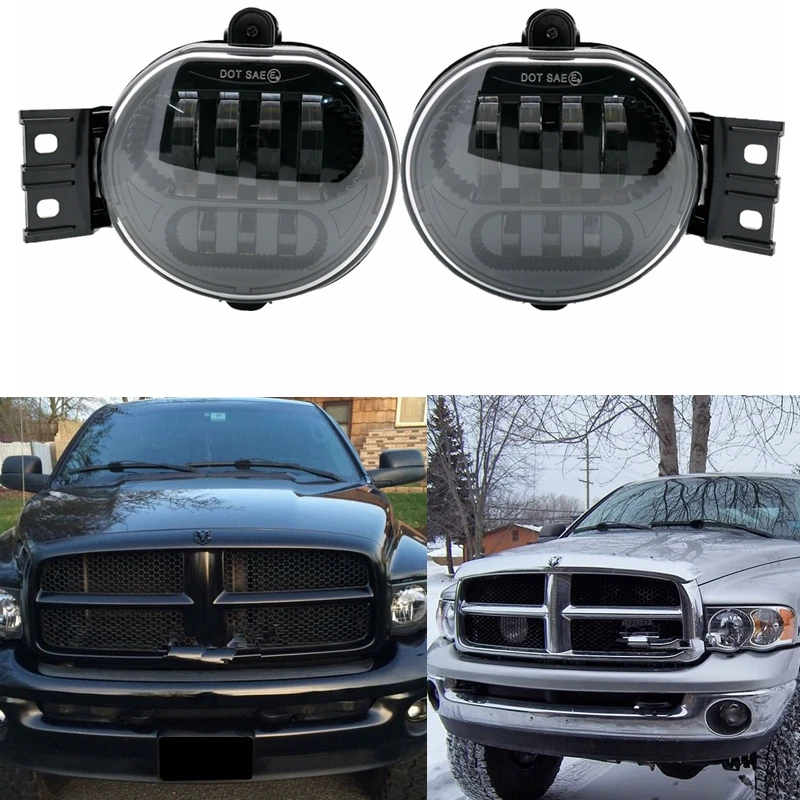 Лидер продаж новинка для dodge противотуманная фара светодиодный противотуманный