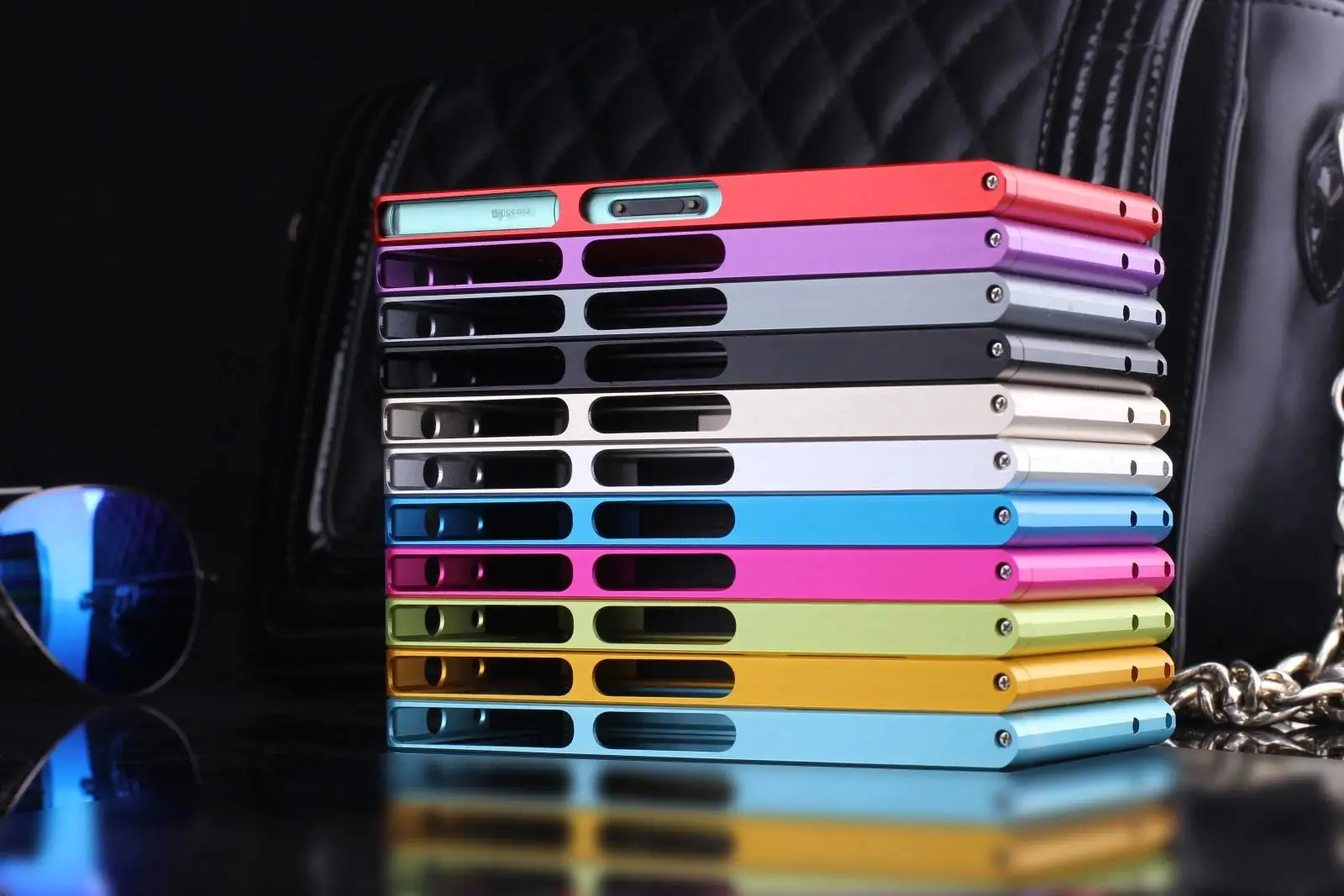 TX роскошный Z3 Мини Капа fundas сплав бампер рамка для sony Xperia z3 compact M55w алюминиевый бампер чехол+ отвертка+ 2 пленки
