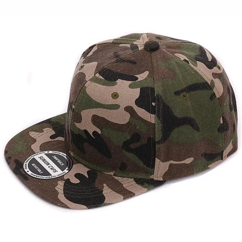 Full camo HATLANDER Камуфляж snapback cap полиэстер пустой плоский camo бейсболка без вышивки мужские шапки и шляпы для мужчин и женщины - Цвет: Full camo