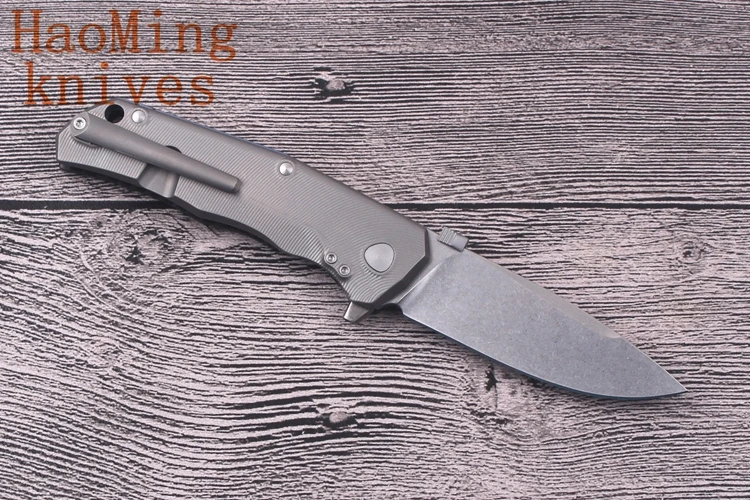 Тре Тактический карманный складной нож Портативный практичный D2 стальной