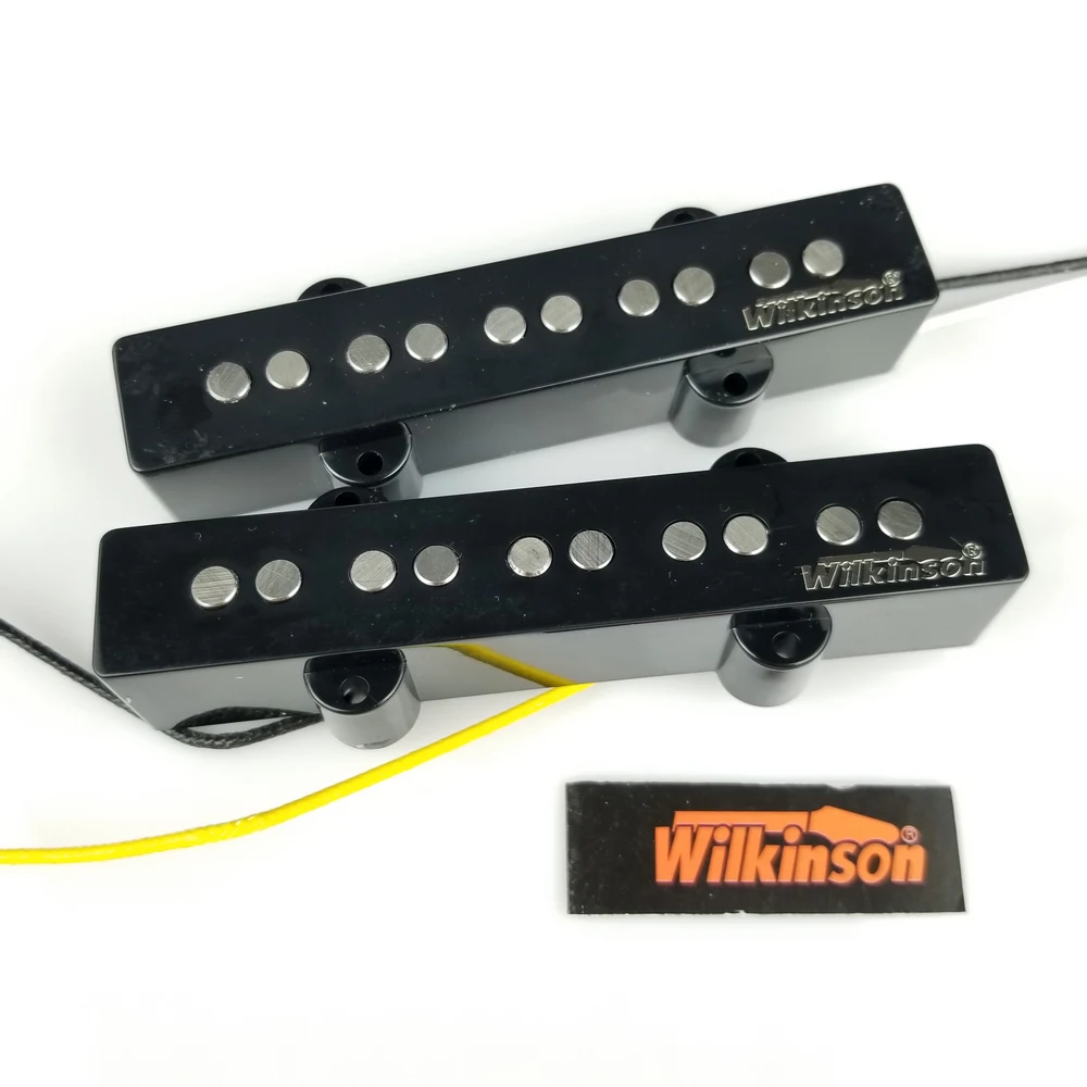 Винтажный стиль Wilkinson 5 струн JB электрические басовые пикапы пять джазовые басы