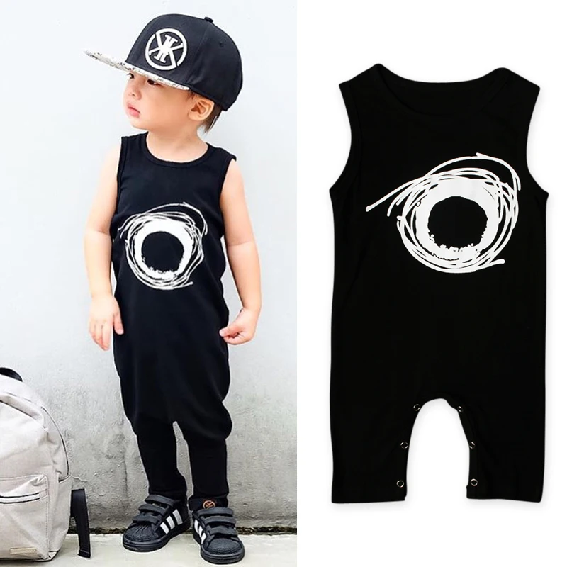 Летние комбинезоны для новорожденных 2017 милые Джемперы маленьких мальчиков