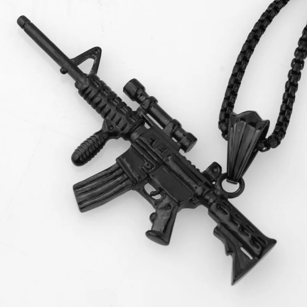 Модная новинка Женские винтажные Туфли-черный тон Снайпер пистолет из