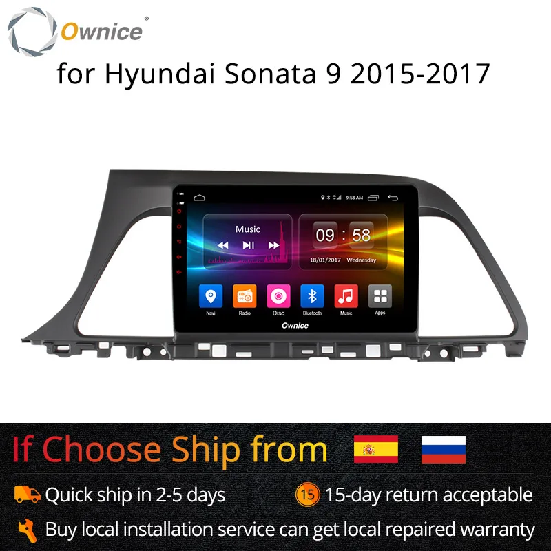 Ownice K1 K2 Octa Core 10 1 &quotAndroid 8 dvd-плеер автомобиля для hyundai Sonata Gen 9/Sonata LF 2015-2017 единиц