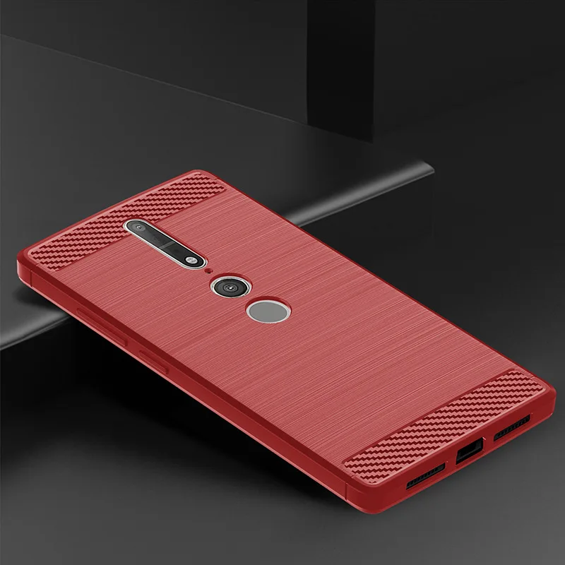 Чехол lenovo Phab 2 Plus, мягкий бампер, Pb2-690m, 670 м, матовый, углеродное волокно, силиконовый чехол для телефона, для lenovo Phab 2 Pro, задняя крышка