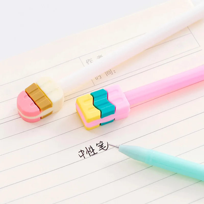 Cena 20 Sztuk Piękny Arbuz Lody Stóp Pióro Neutralne 0. 5 Czarny Uczeń Pióro Neutralne