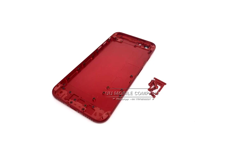Превосходное качество корпус батарейного отсека для iphone 6G 6S 7G до 8 задняя крышка средняя рамка без разъема для наушников+ кнопки