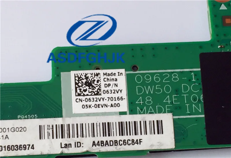 Для Dell Vostro 3500 серии Карты Контроллера USB RJ45 доска 632VY 0632VY CN-0632VY | Компьютеры и офис