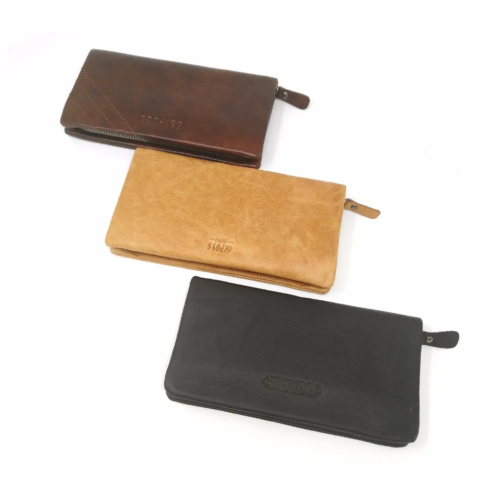 ZIWI прекрасная женщина и человек мягкий кошелек на молнии Длинные одноцветное