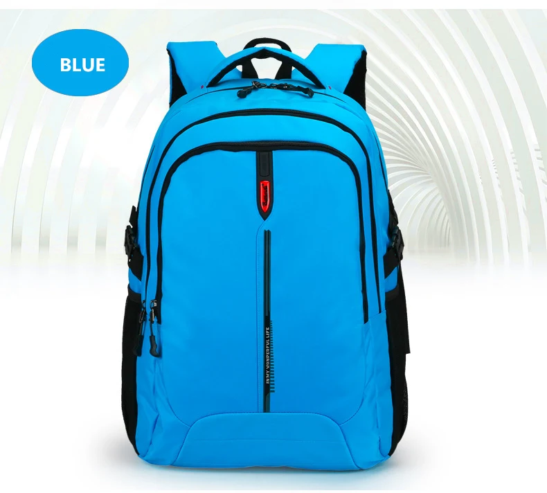 fashion business men's knapsack Large capacity travel backpacks School backpack schoolbags for boys mochila infantil