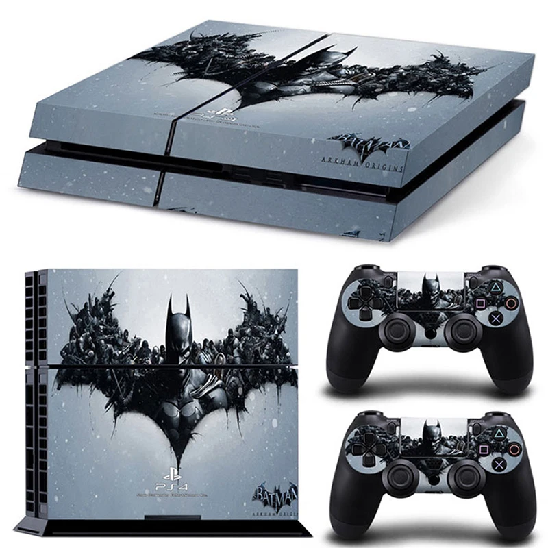 GOOYIYO для Sony PS4 наклейка Playstation4 скин консоль контроллеры виниловая Бэтмен полная
