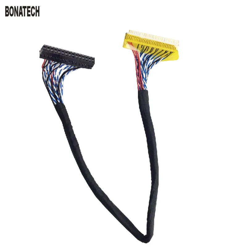 17 дюймов LVDS(2 ch, 6-bit), 30 контактов кабель экрана 25 см