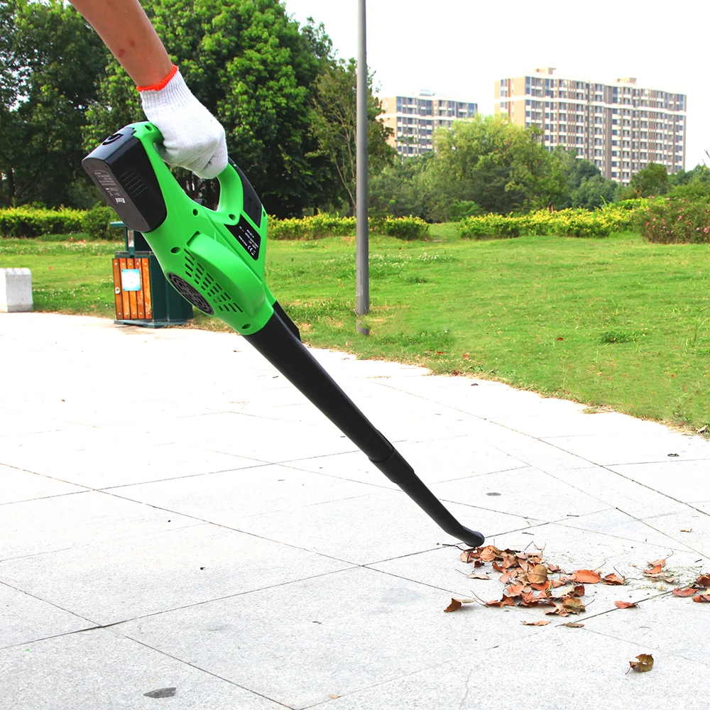 Восточный садовый инструмент 18 в литий ионная аккумуляторная воздуходувка лист