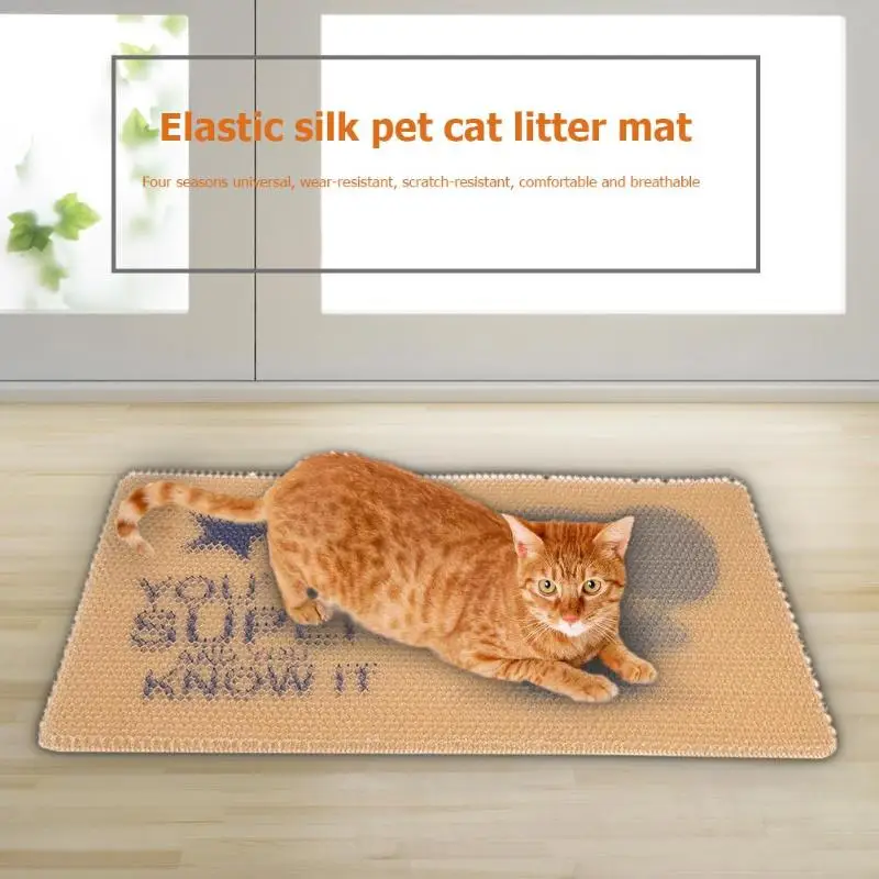 Новинка 2019 коврик для домашних животных с рисунком из мультфильма дышащий