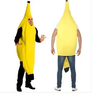 Carnival Clothing Men Cosplay Adult Fancy Dress Funny Sexy Banana Costume Novelty Halloween Christmas Party Decorations | Тематическая