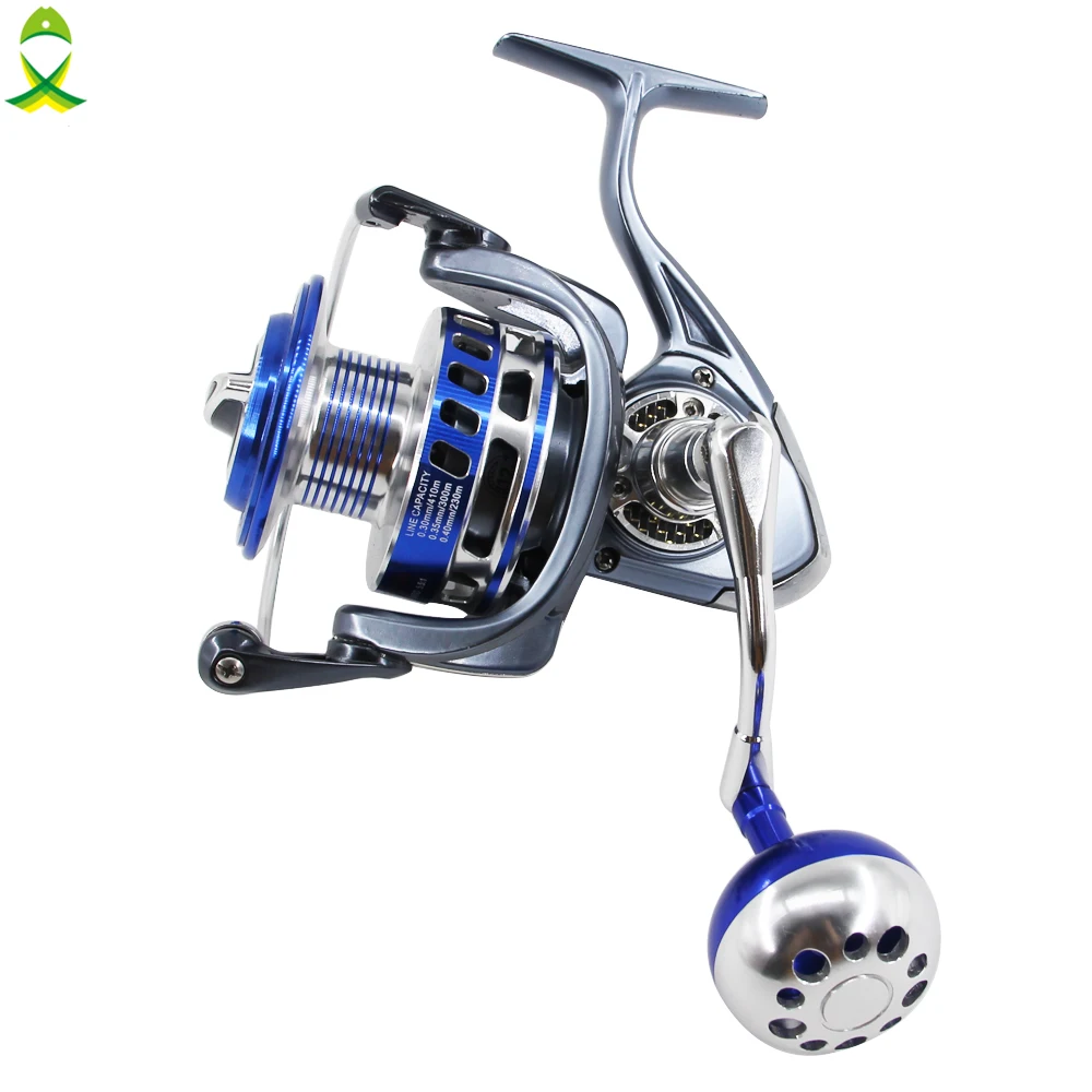 12+1 Ball Bearings High Speed Saltwater Spinning Reel For Fly Fishing Size 4000-7000