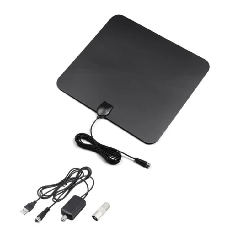 Внутренняя ТВ антенна Freeview 28dBi цифровая HD ТВ антенна с усилителем сигнала Усилитель DVB-T2 ТВ антенна