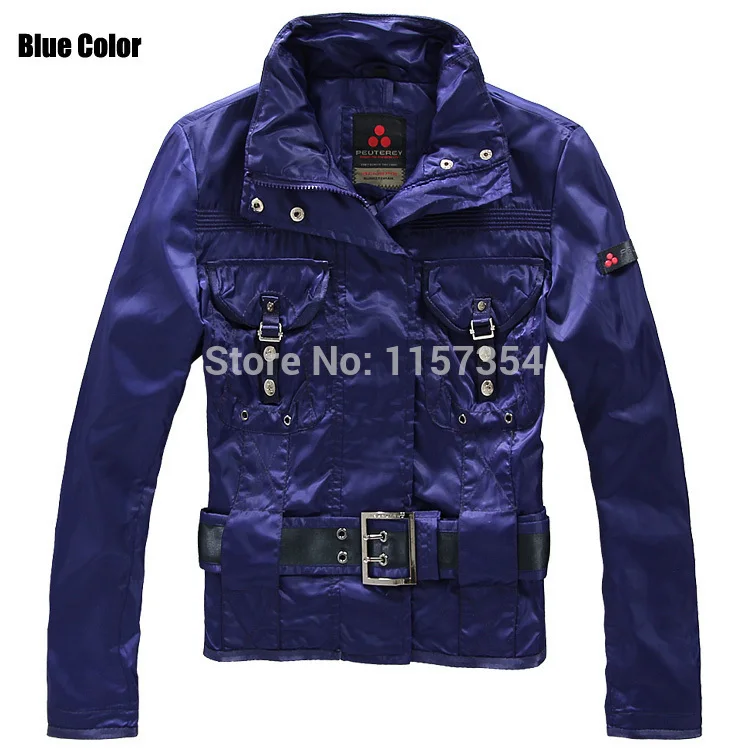 top brand 2 Colors-Brand Peuterey Women Shiny Black/Blue Parka Jackets peuterey jacken outlet Size SX-XL | Женская одежда