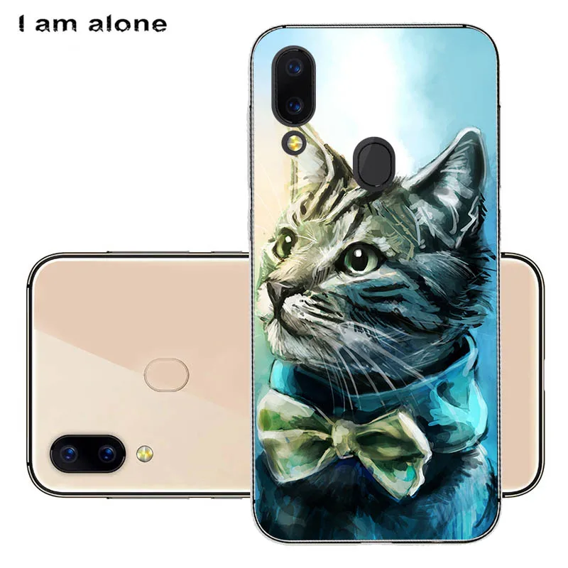 Black TPU C40 Чехлы для телефонов I am alone для Umidigi A3 A3 Pro, 5,7 дюймов, черный цвет, ТПУ, мобильный Модный чехол для Umidigi A3 A3 Pro - Цвет: Black TPU C40
