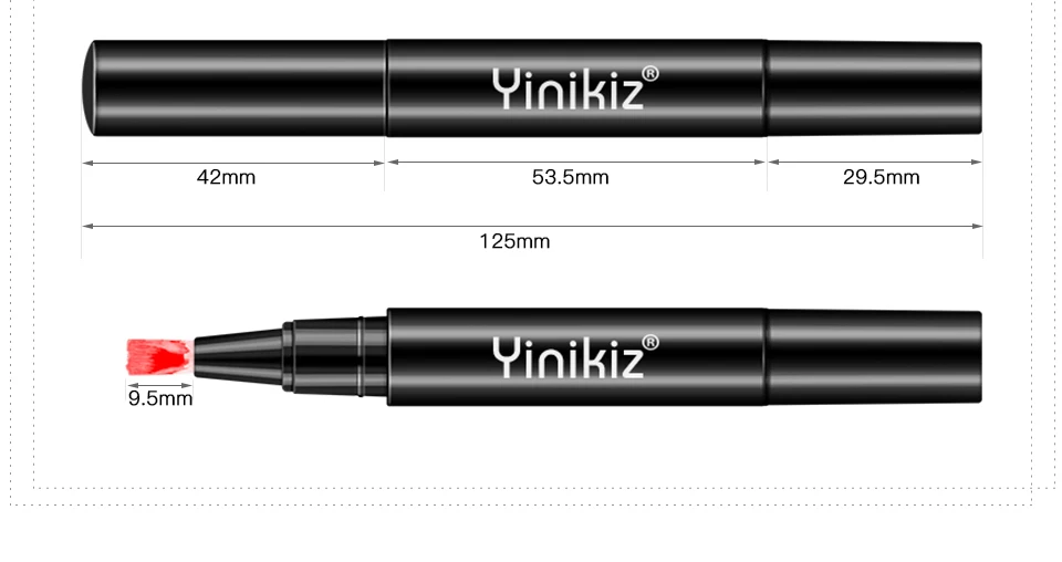 Yinikiz, ручка для ногтей, термо меняющая цвет, гель-ручка для ногтей, УФ светодиодный Гель-лак для ногтей, замочить, хамелеон, лак, гель