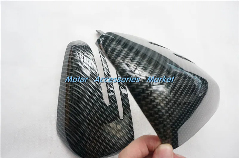 New Sport Style Carbon Fiber Print Rearview Mirror Cover For Mercedes-Benz A B E GLK CLA GLA Class | Автомобили и мотоциклы