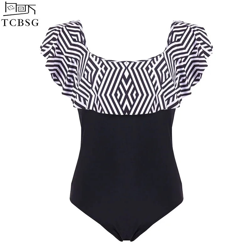 Сексуальный слитный купальник TCBSG 2019 женский боди с вырезами пляжный купальный