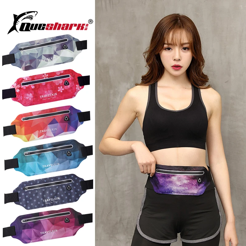 

Sports Waistband Running Bag Ultra-thin Outdoor Portable Mobile Phone Waist Belt Pack Gym Yoga Running Fitness Phone Bag