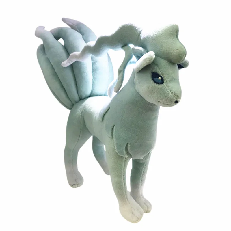 TAKARA TOMY POKEMON 25 см, 9-хвостая лиса, мягкие плюшевые игрушки, Pokemon Vulpix Ninetales Kawaii, мягкие плюшевые игрушки для детей