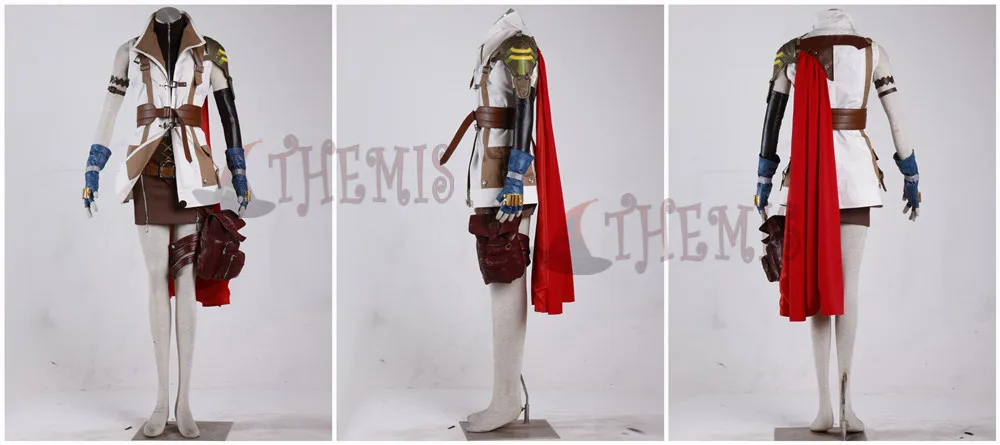 Athemis настоящая кукла, набор секс-кукол Final Fantasy XIIIFF13 Lightning Eclair Farron костюм для ролевой игры для куклы 100 см