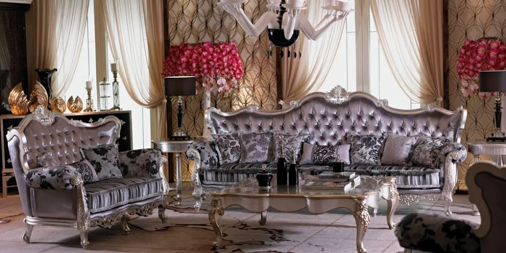 Высокое качество диван во французском стиле роскошный Европейский классический