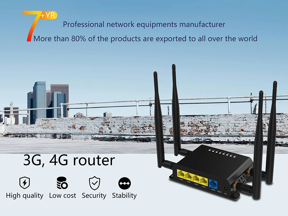 Cioswi WE826-T 3g 4G роутер беспроводная точка доступа с 4G антенны и сим картой слот 300Мбтс LTE маршрутизатор служба поддержки сторожевая функция
