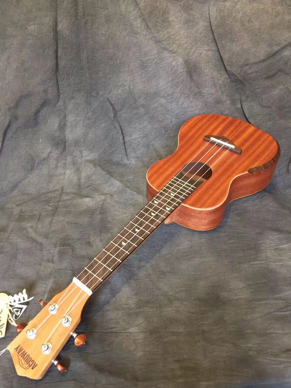 Acouway укулеле 2" сопрано 23" концертная Гавайская мини-гитара укулеле УКУ Ukelele 3 выбор сапели дерево, дерево КоА африканское красное дерево