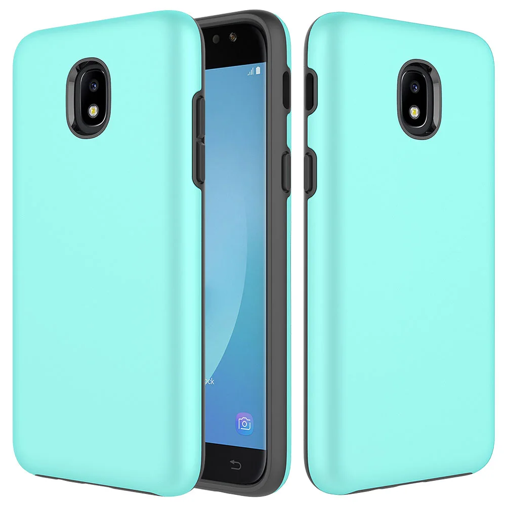Двухслойный Гибридный армированный чехол для Samsung Galaxy J7 2018/J7 Refine/J7 Star/Crown/Eon/Top/Aero |