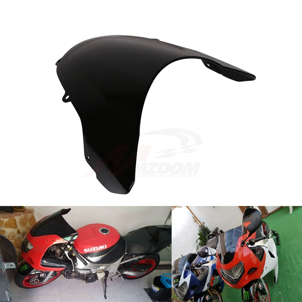 Лобовое стекло мотоциклетное черное для Suzuki GSXR 1000 600 750 R K1 K2 gsxr k1 k2 2000-2002 |