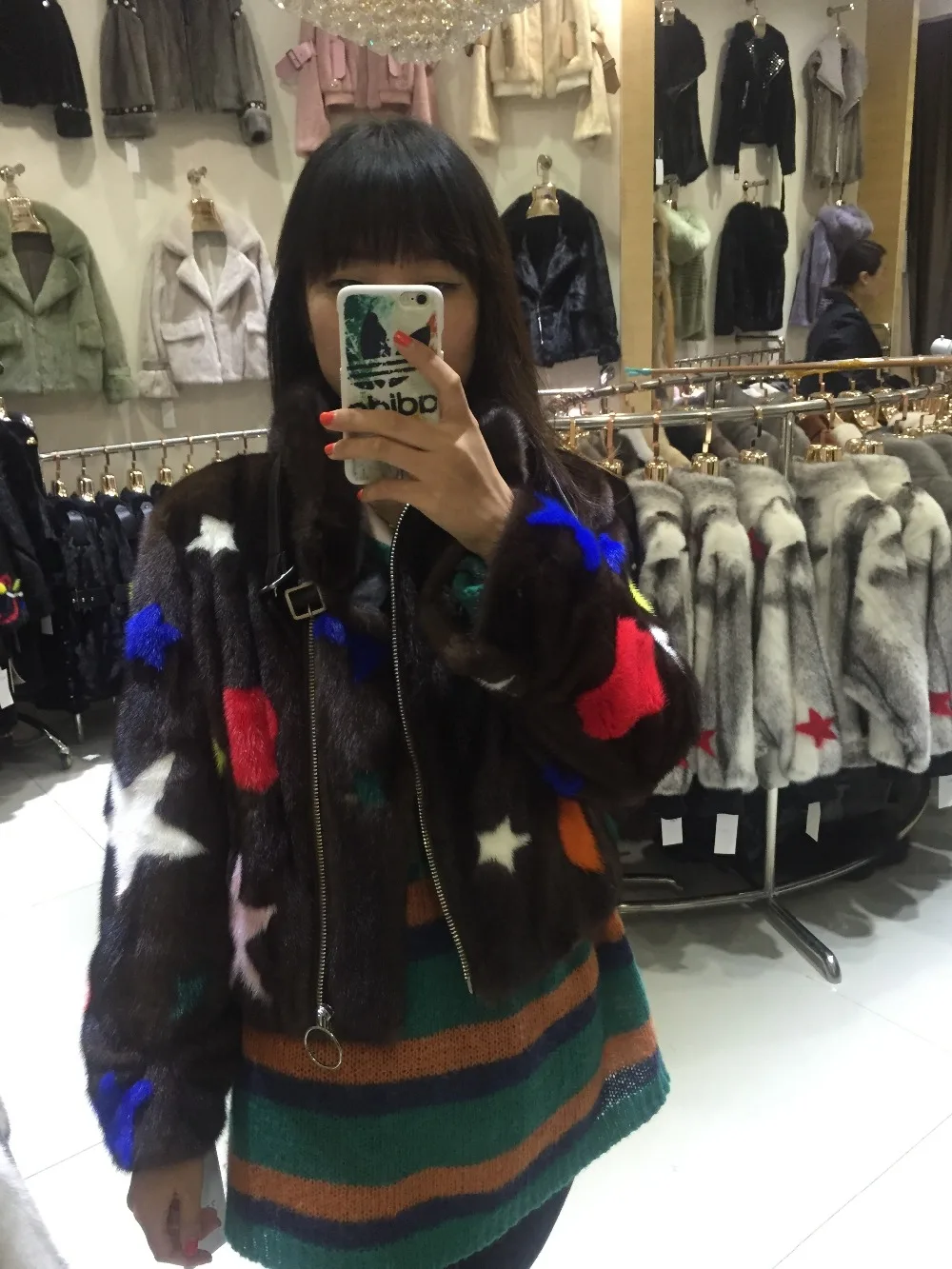 SQXR модная женская шуба из натурального меха норки норки|fur real|real mink furreal fur coat |