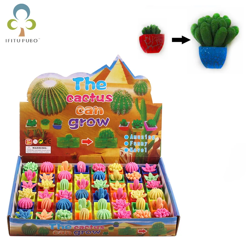 Волшебные Цветы для растений растущие в воде кактус игрушки замачивания могут